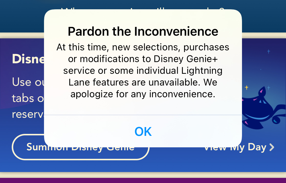 Pardon the Inconvenience