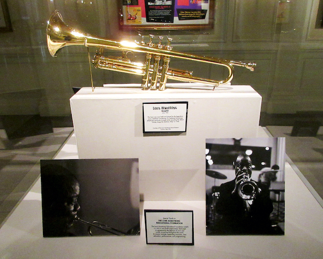 Louis Armstrong's trumpet