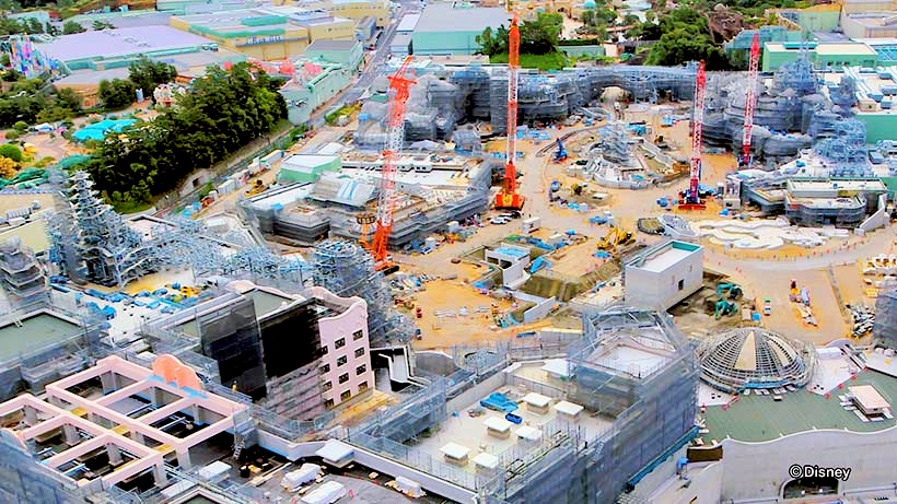 Tokyo DisneySea Fantasy Springs Construction photo