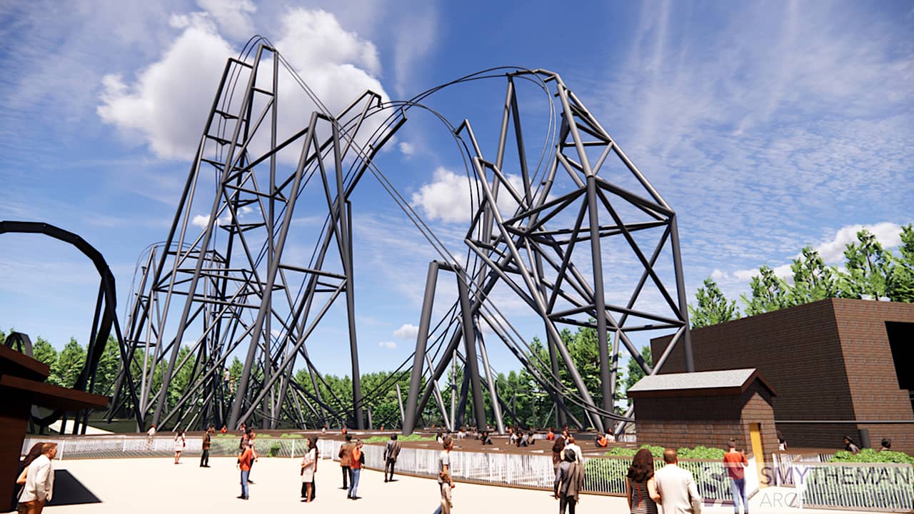 Proposed Thorpe Park coaster concept art 1