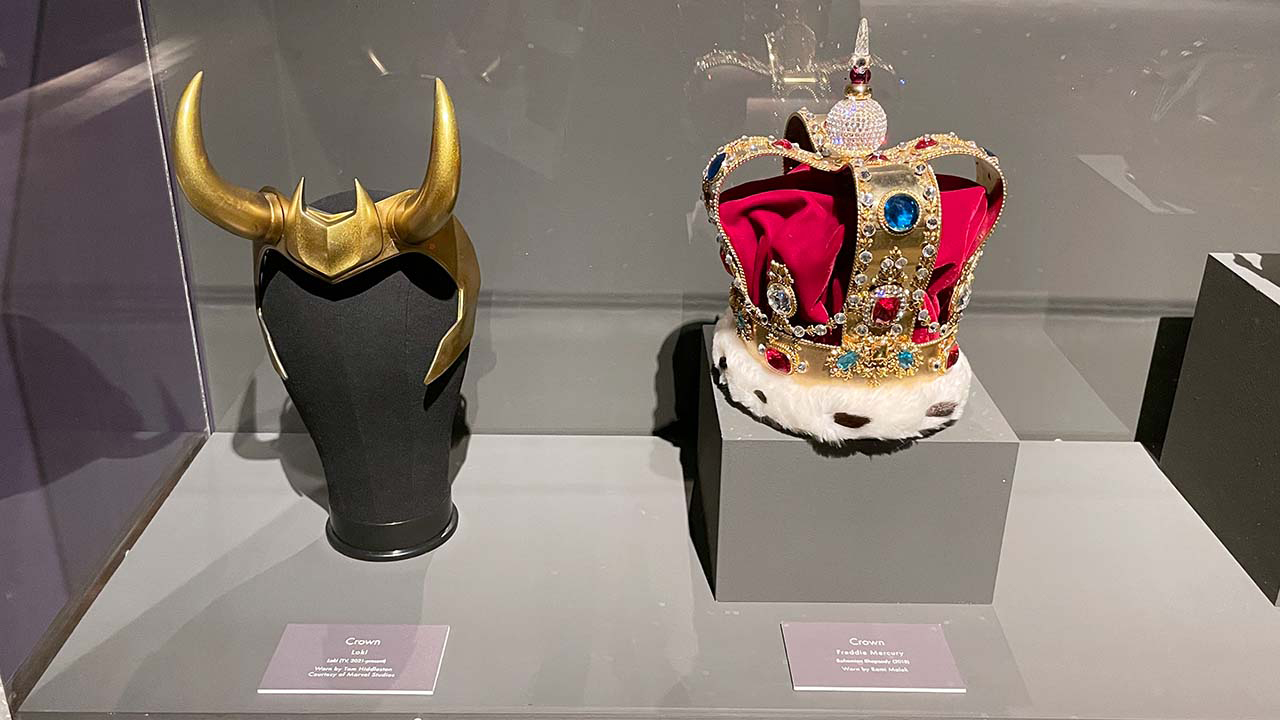 Loki and Freddie Mercury crowns