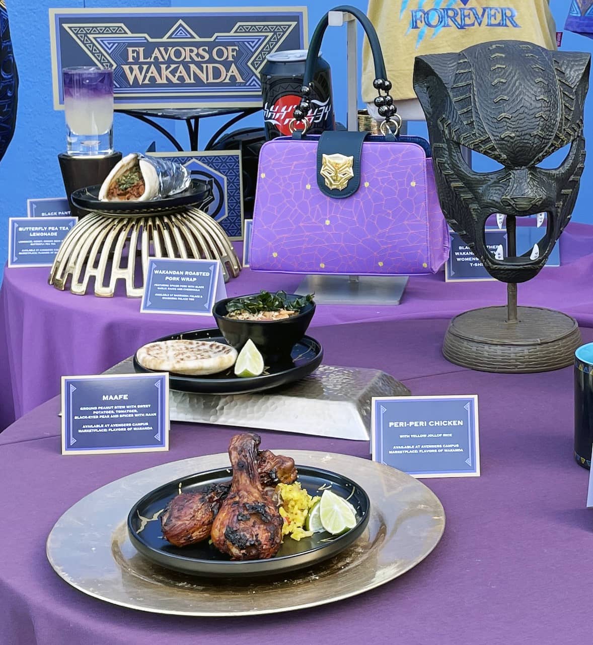 Promoting Black Panther at Disneyland