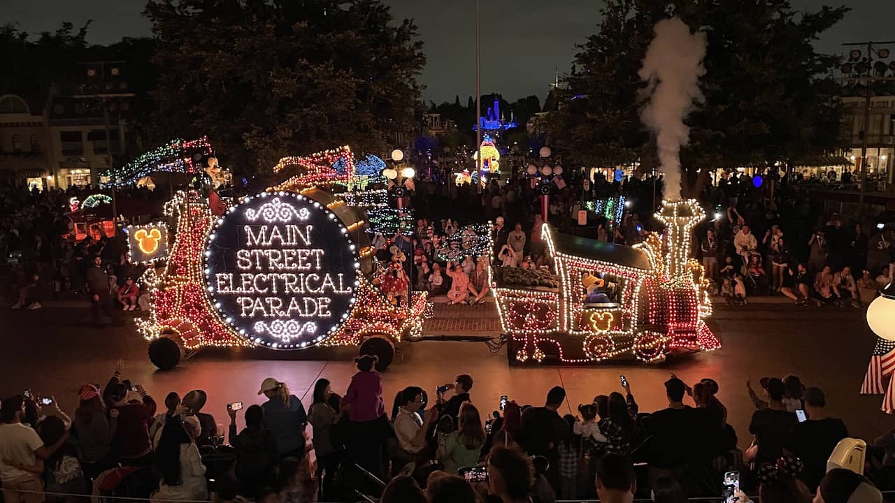 Main Street Electrical Parade at Disneyland