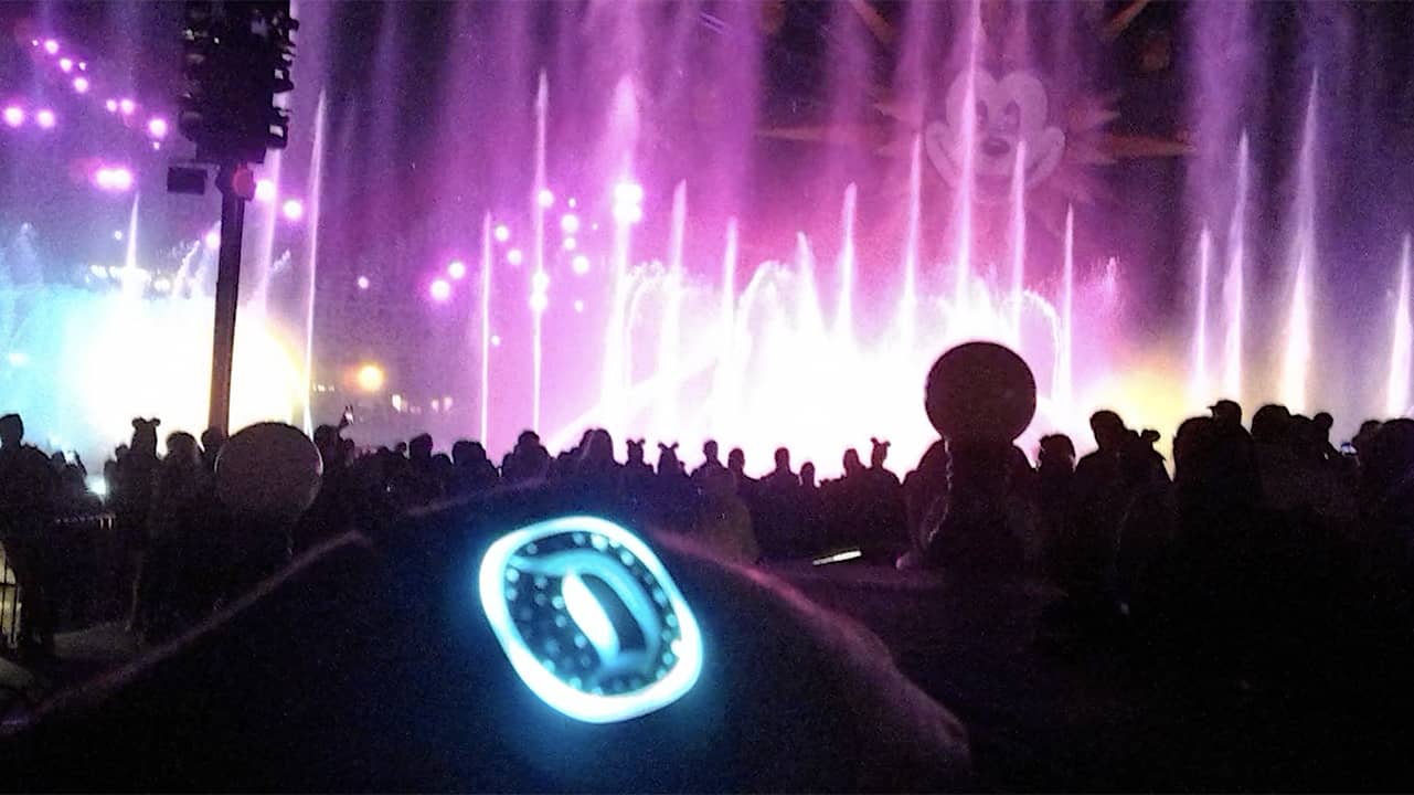 MagicBand+ at World of Color