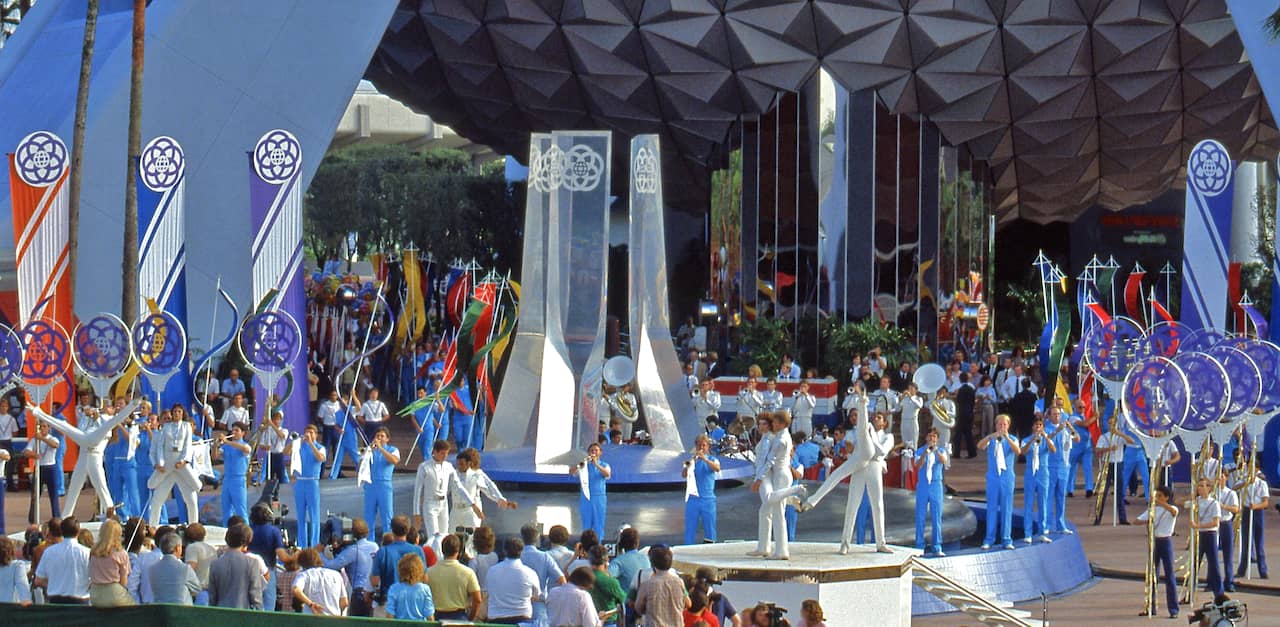 Epcot's grand opening