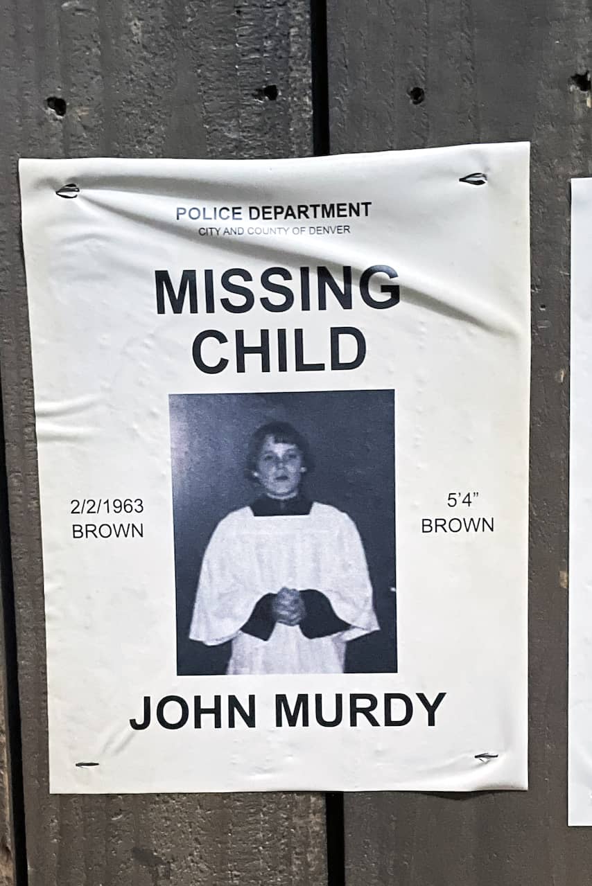 Missing Child poster