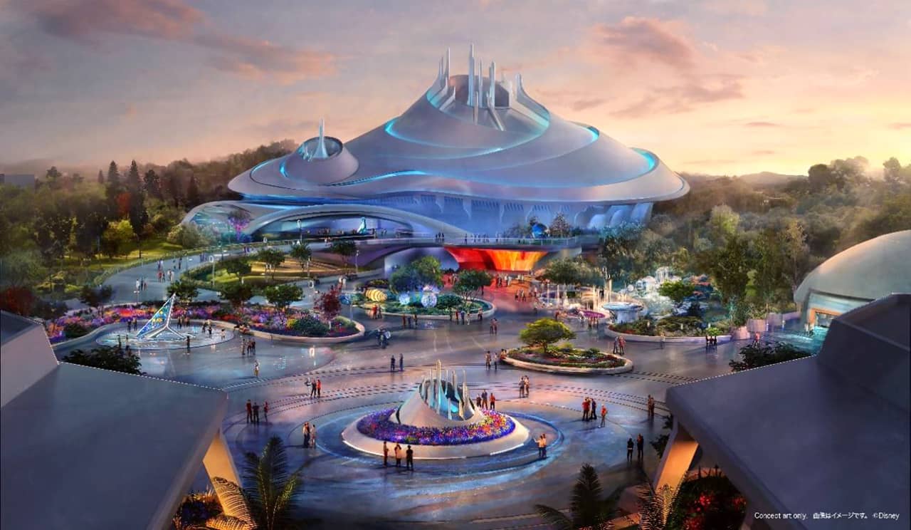 New Space Mountain concept art