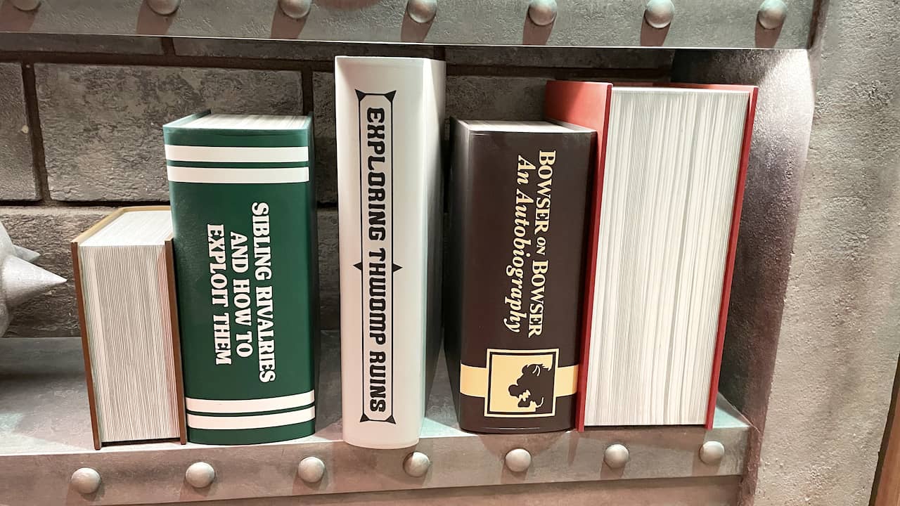 Bowser's library books