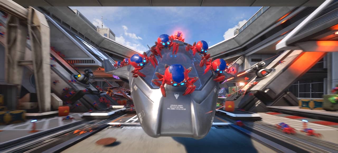 On board Spider-Man WEB Adventure