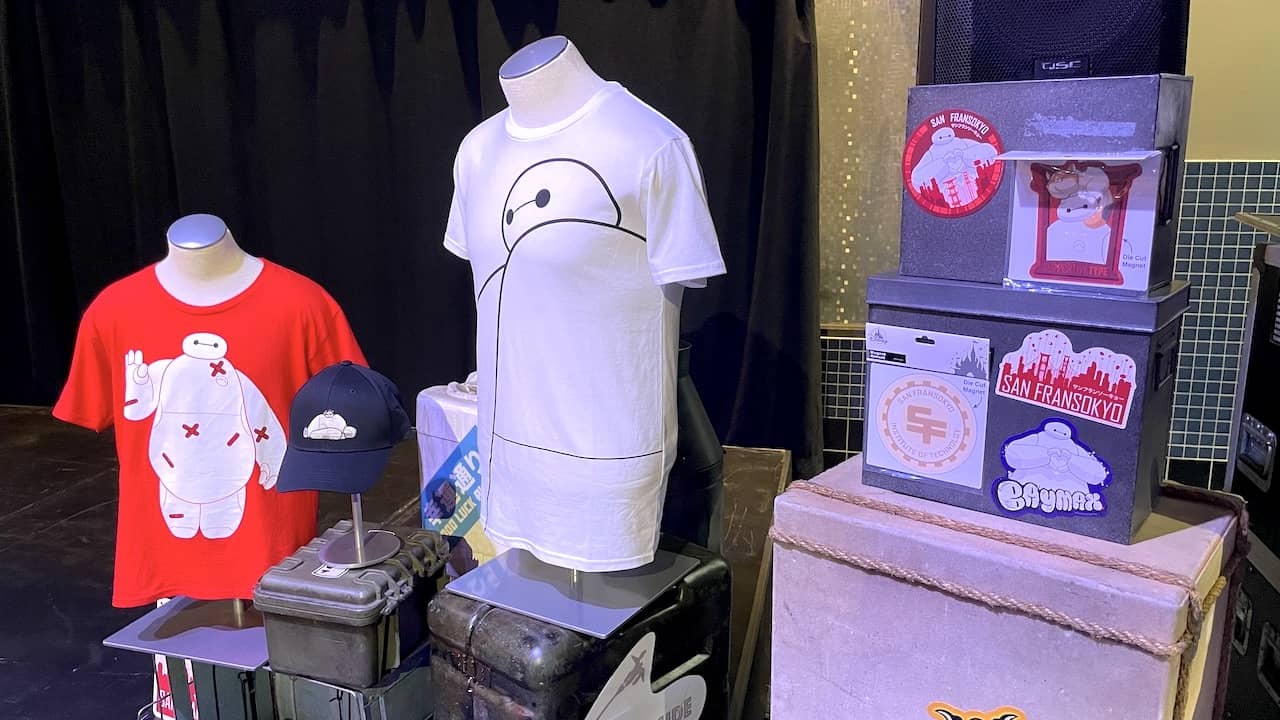 Baymax shirts and stickers