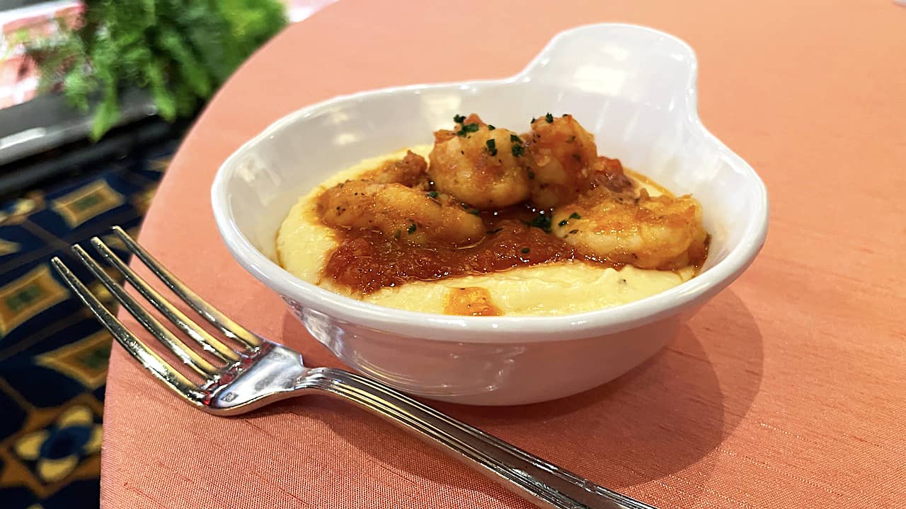 Gulf Shrimp and Grits sample