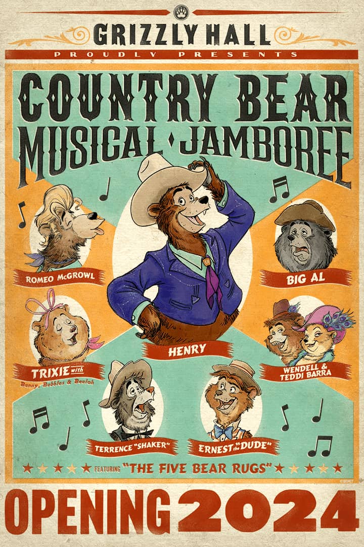 Country Bear Musical Jamboree poster