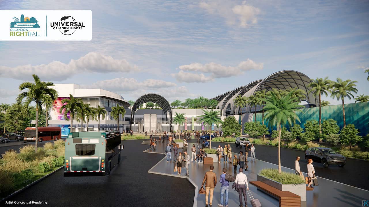 Proposed Orange County Convention Center SunRail station