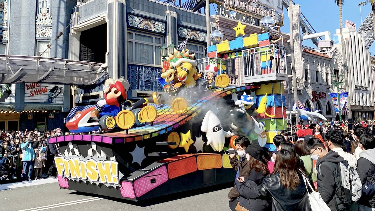 Mario Kart in No Limits Parade