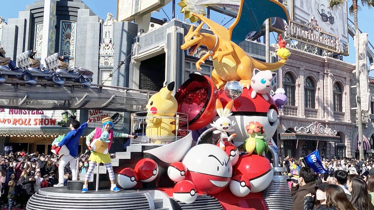 Pokemon in No Limits Parade