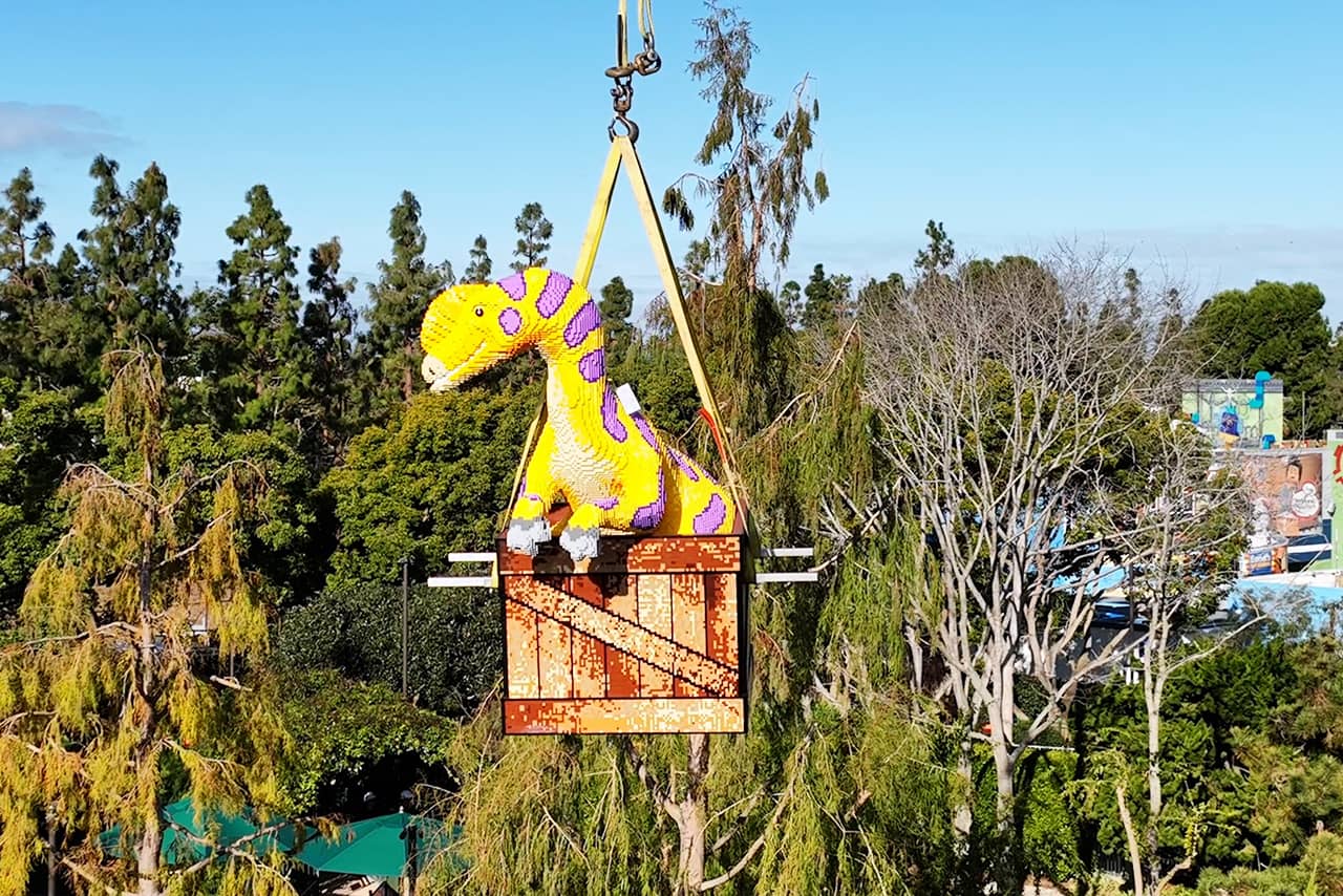 Flying Dinosaur, Legoland style