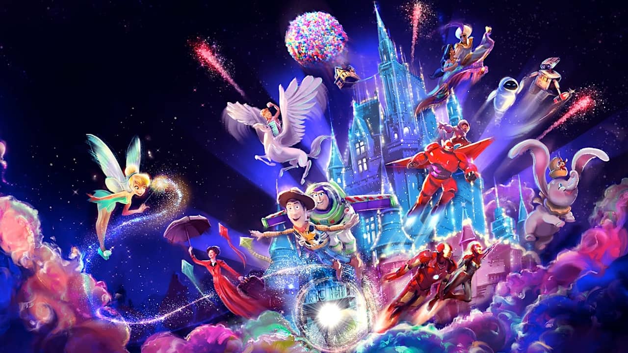 New Tokyo Disneyland nighttime spectacular