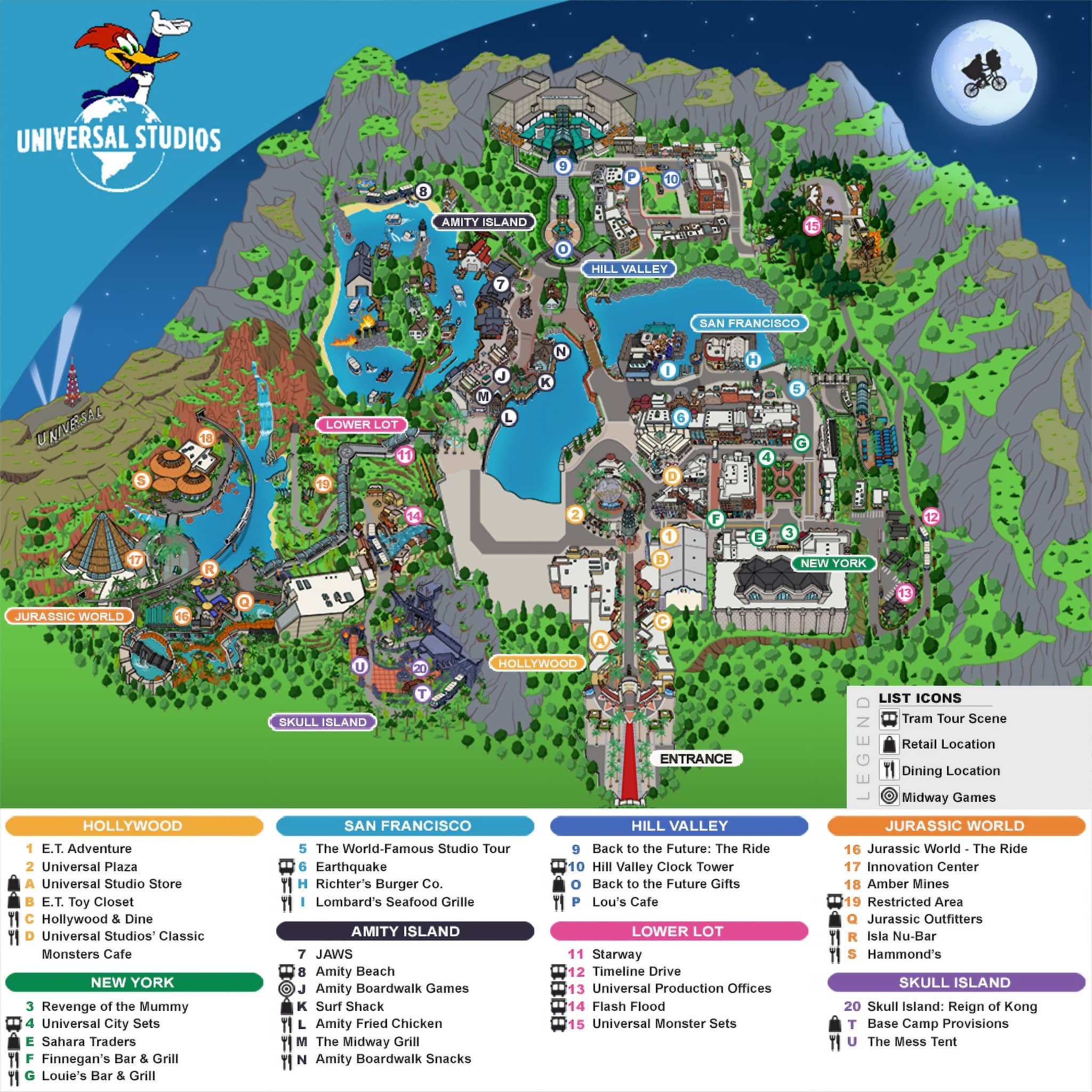 Universal Studios Experience adventure map in Minecraft