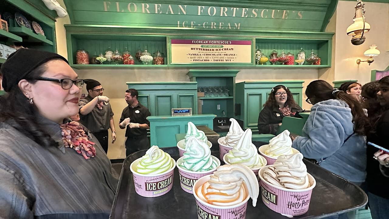 Florean Fortescue's Ice-Cream flavors