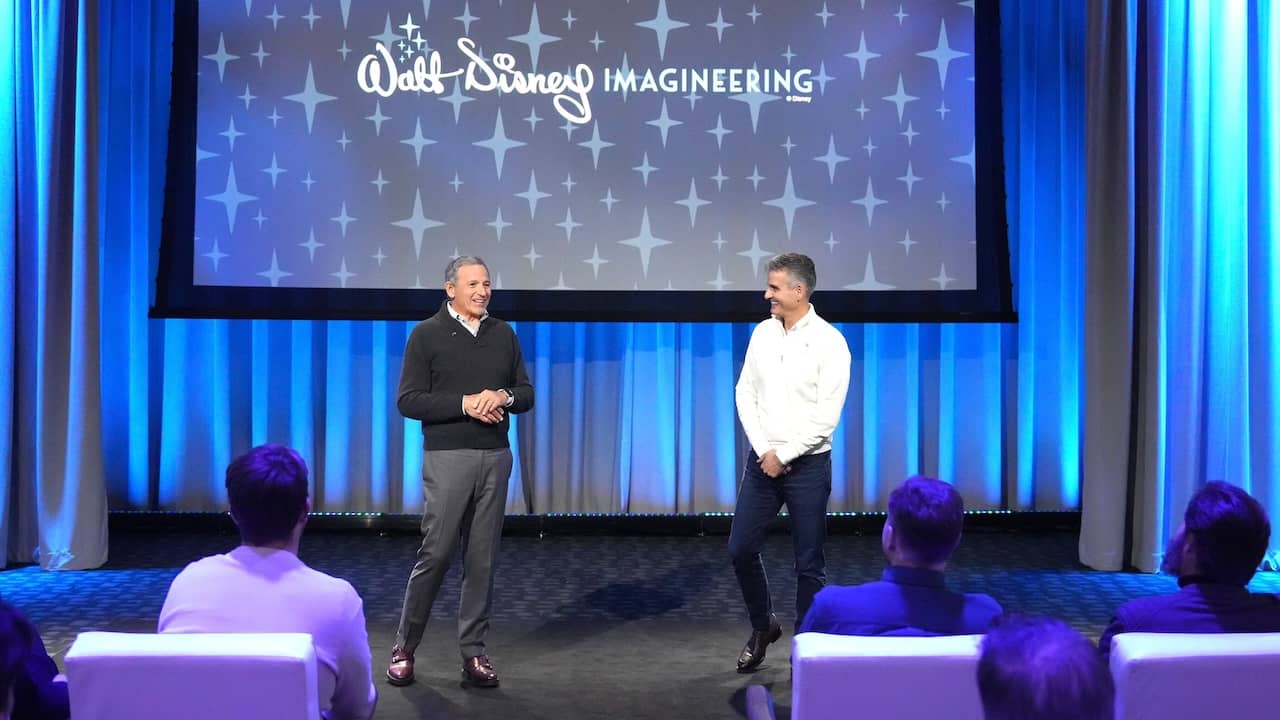 Bob Iger and Josh D'Amaro