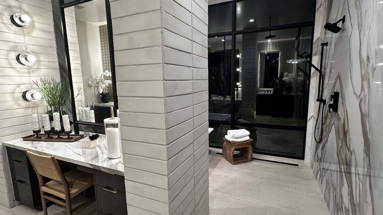 Bathroom with a view?