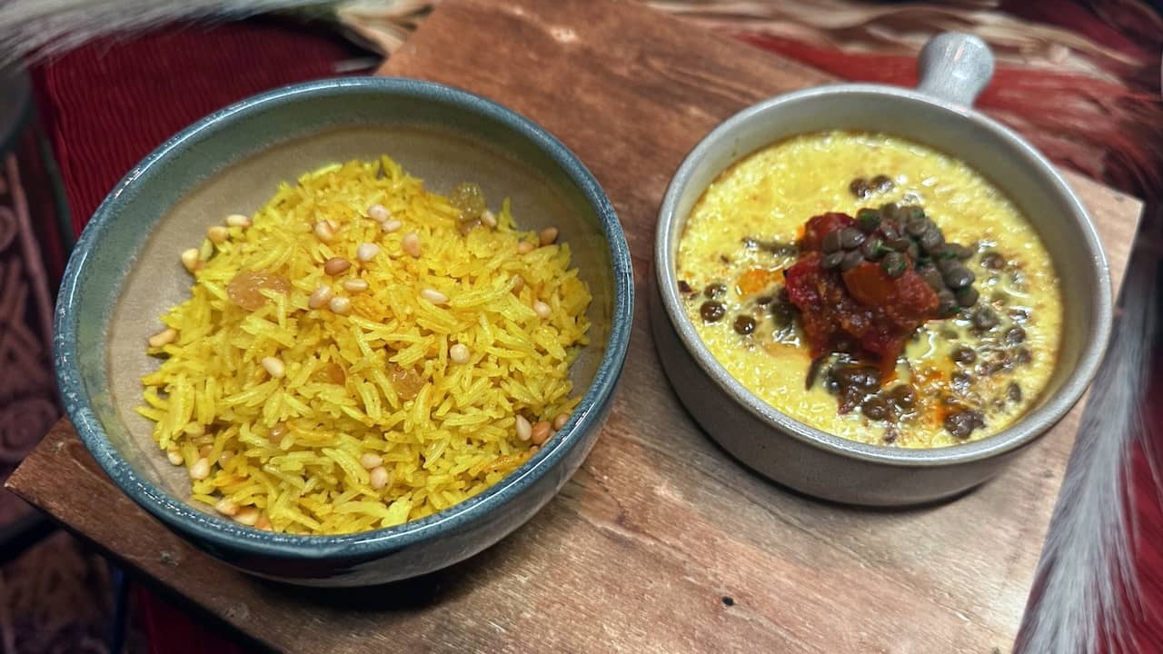 Baked Mushroom and Lentil Bobotie