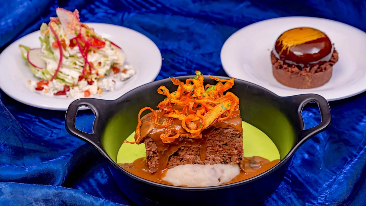 Paint the Night Dining Package meal