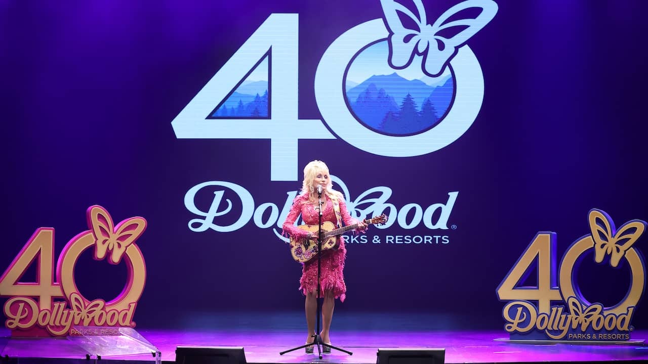 Dolly Parton at Dollywood