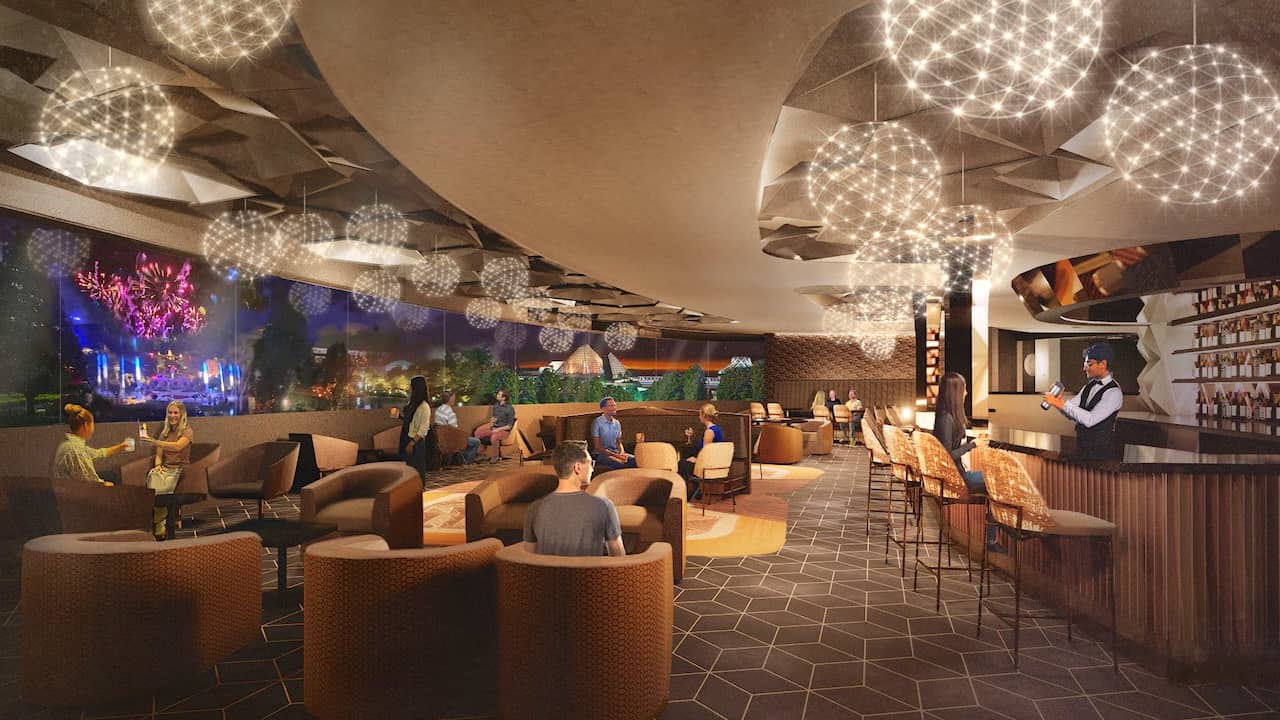 GEO-82 lounge in Walt Disney World's EPCOT