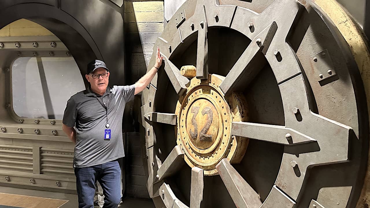 Vault door in Fallout