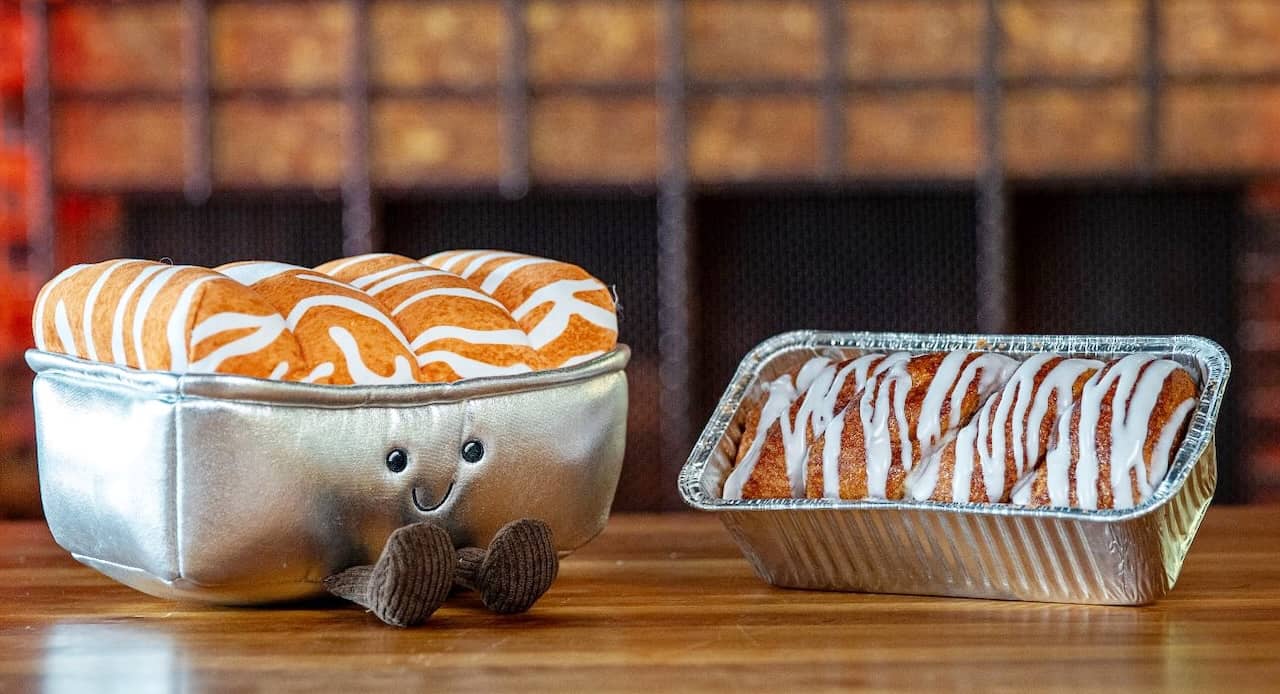 Silver Dollar City cinnamon bread and new plushie
