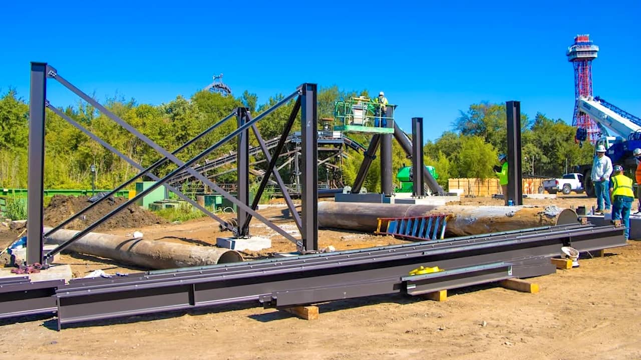 New coaster construction