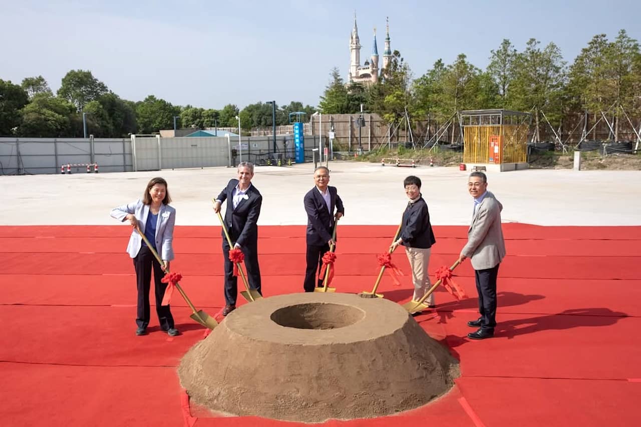 Spider-Man land groundbreaking
