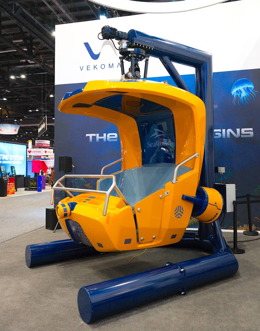 SEAQuest: Legends of the Deep ride vehicle