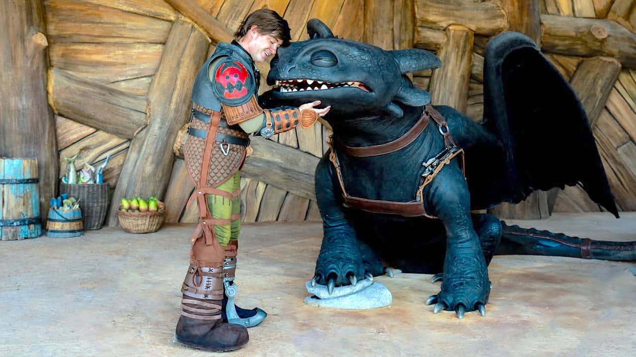 Hiccup and Toothless