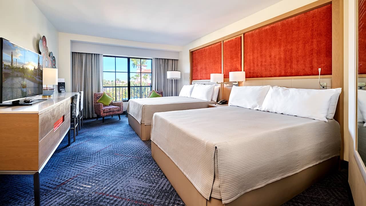 Hard Rock Hotel room at Universal Orlando Resort