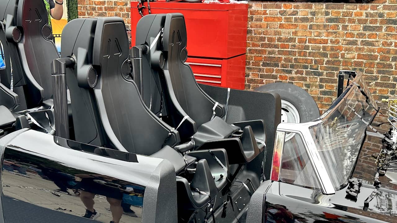 Close up of Drift car