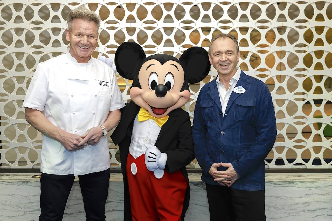 Gordon Ramsey, Mickey Mouse and Thomas Mazloum