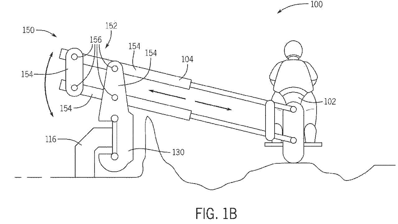 Ride System Having an Articulated Arm