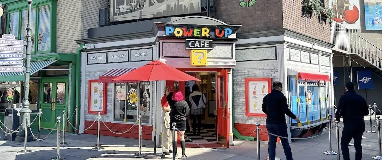 Power Up Cafe opens at Universal Studios Hollywood