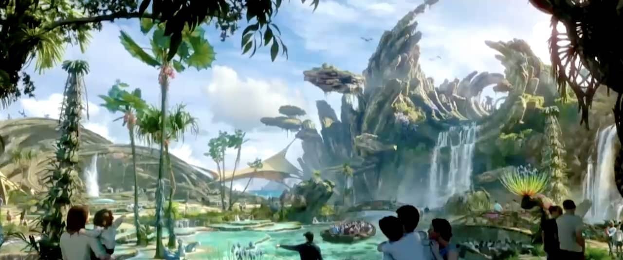 Disney shares first look at Disneyland's Avatar project