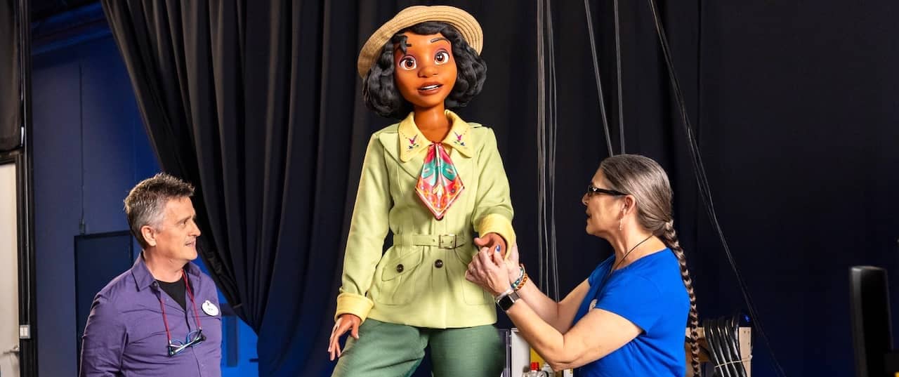 Disney shows off animatronics from Tiana's Bayou Adventure
