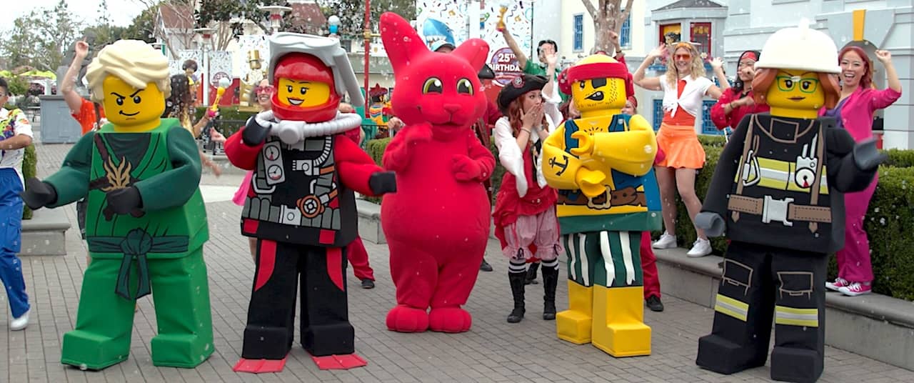 Legoland California introduces its new parade characters