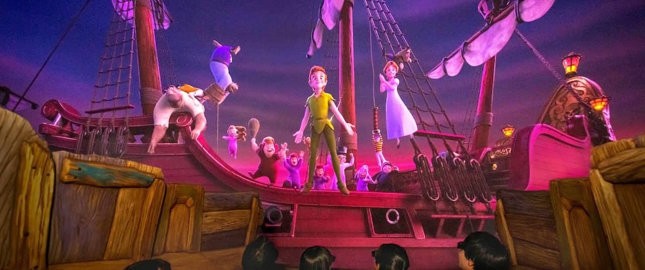 Disney offers a new way to fly with Peter Pan in Tokyo