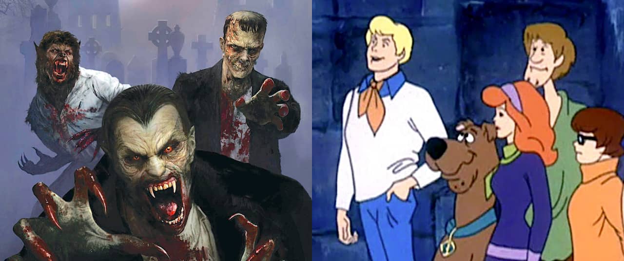 It's Scooby-Doo v Universal Monsters in Hollywood next year