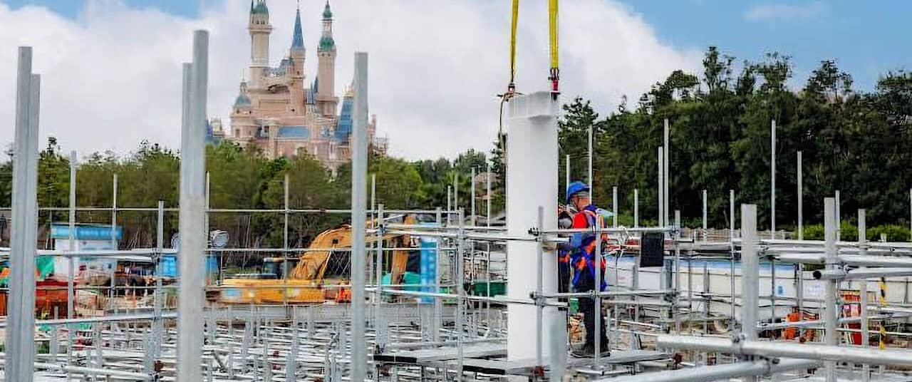Disney's new Spider-Man coaster hits construction milestone