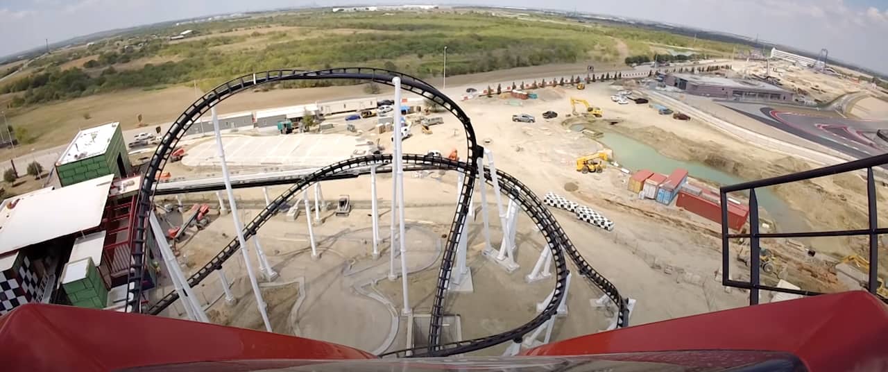 New Texas park set to open its Vekoma Tilt coaster
