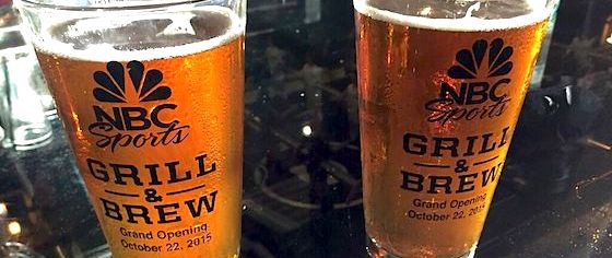 Let's Sample the Food and Drinks at the Grand Opening of Universal Orlando's NBC Sports Grill & Brew 