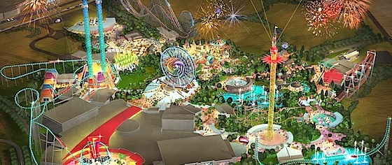 Here's your first look at Six Flags Dubai