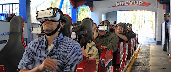 What's the next big thing in theme park ride technology?